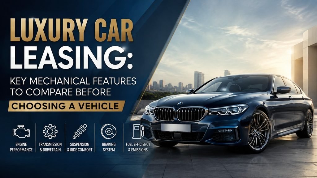 Luxury Car Leasing- Key Mechanical Features to Compare Before Choosing a Vehicle